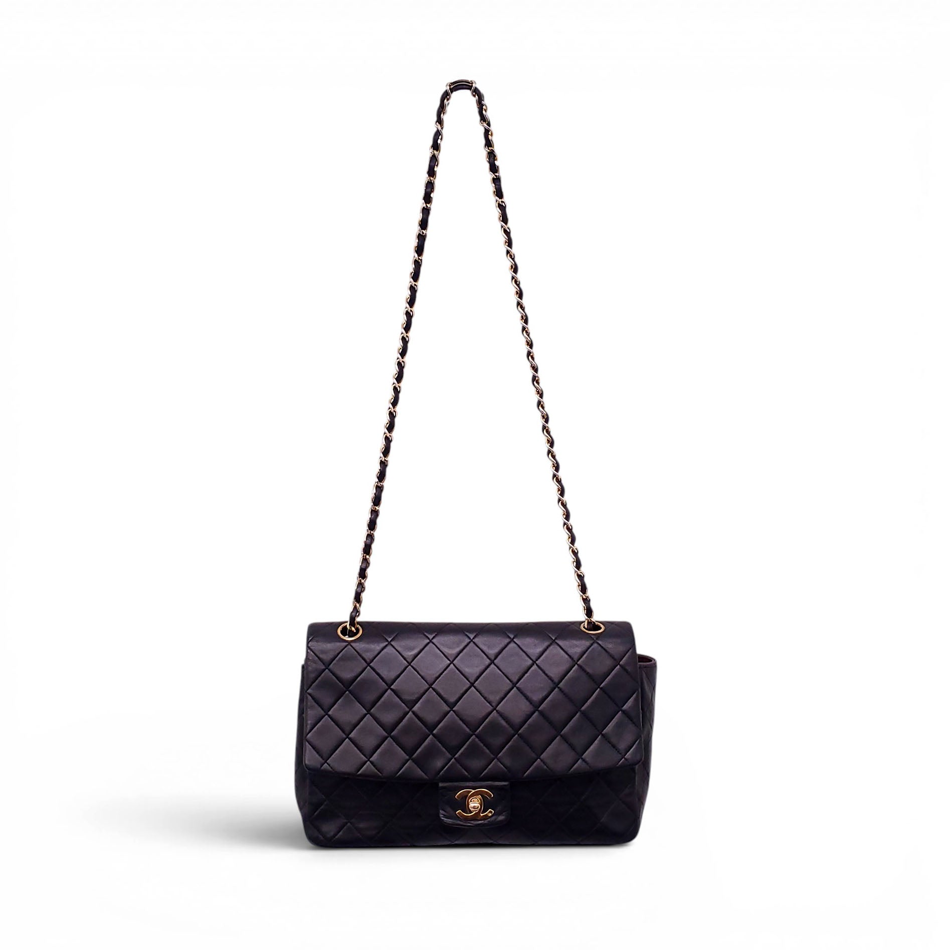 CHANEL CLASSIC BLACK FLAP BAG