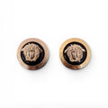 VERSACE VINTAGE MEDUSA CLIP-ON EARRINGS 
