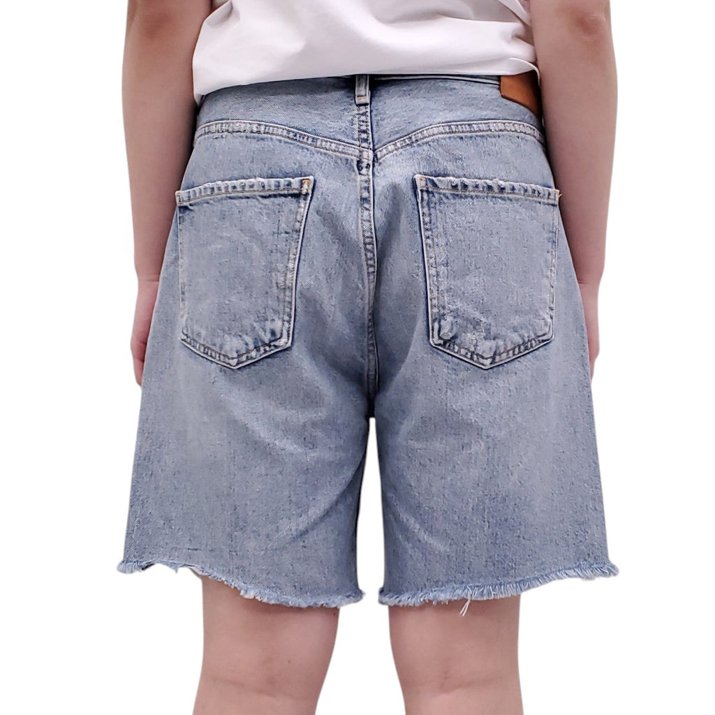 CITIZENS OF HUMANITY BLUE 'CAMILLA' DENIM SHORTS - SIZE 29