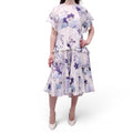 ZIMMERMANN MIDNIGHT GARDEN 'RHYTHMIC FLOATING' TIERED RUFFLE DRESS - SIZE 0 (US 4)