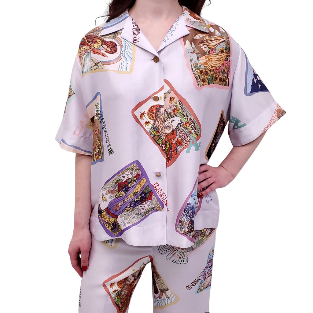 ZIMMERMANN ZODIAC PATTERNED 'KALEIDOSCOPE' SET - SIZE 1 (US 6)