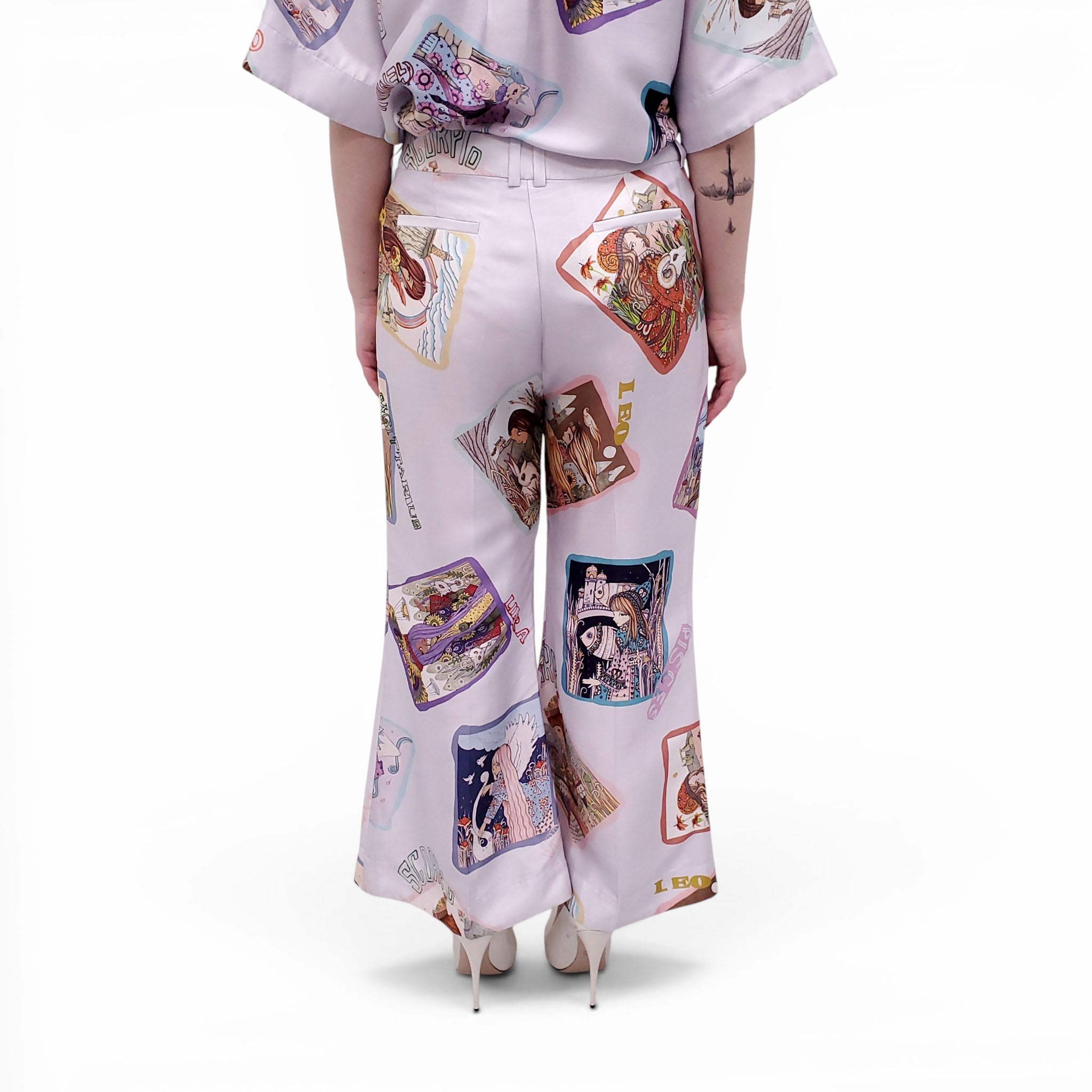 ZIMMERMANN ZODIAC PATTERNED 'KALEIDOSCOPE' SET - SIZE 1 (US 6)