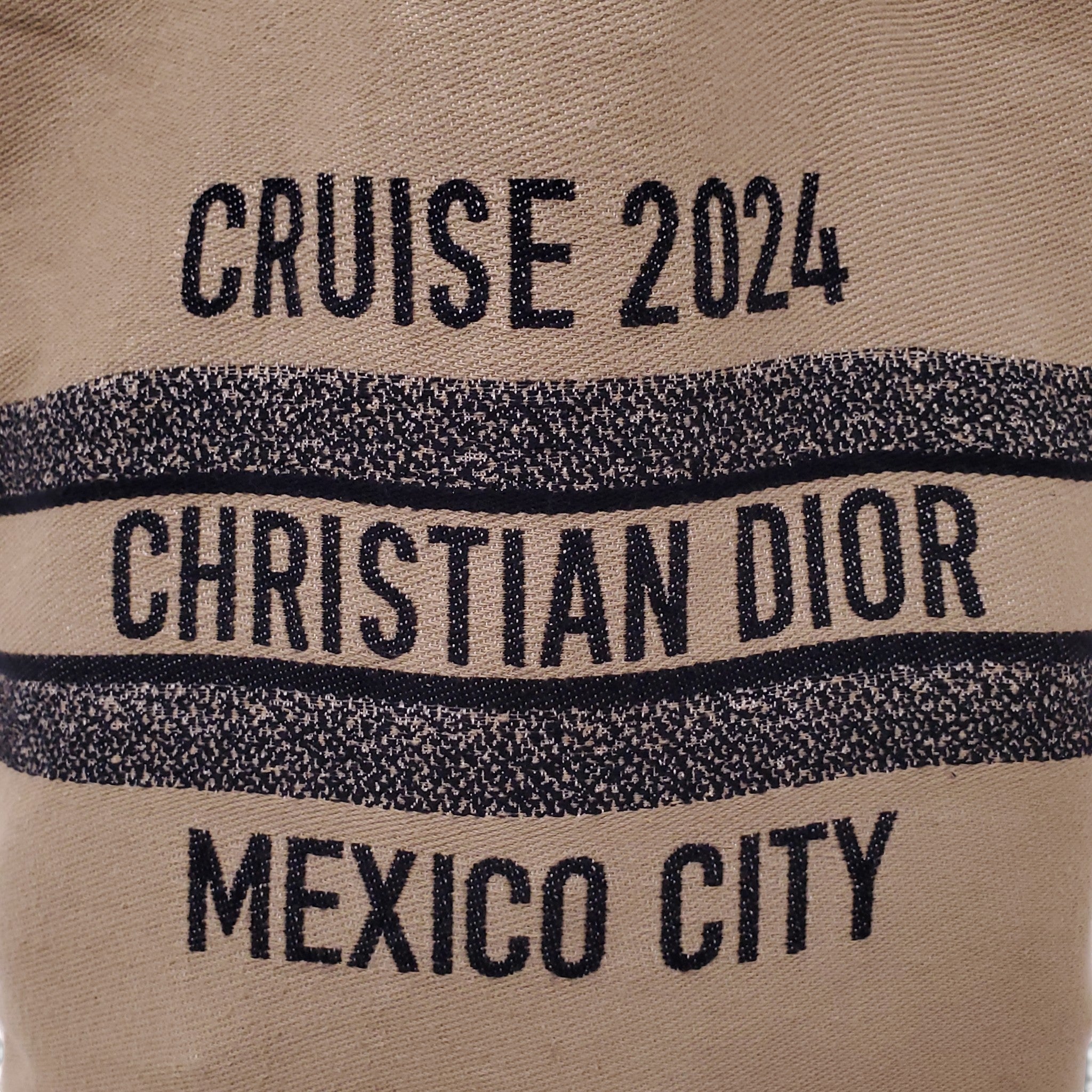 CHRISTIAN DIOR 'CRUISE 2024' TOTE BAG