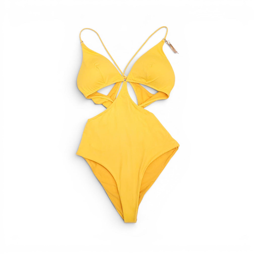 STELLA MCCARTNEY YELLOW BATHING SUIT - SIZE M