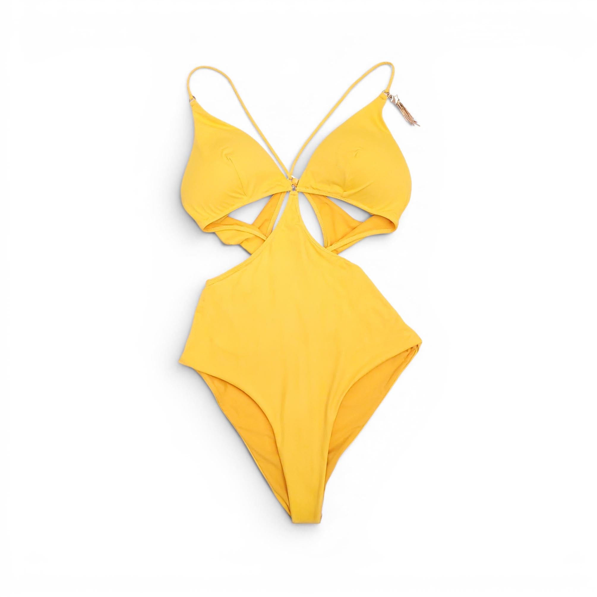 STELLA MCCARTNEY YELLOW BATHING SUIT - SIZE M