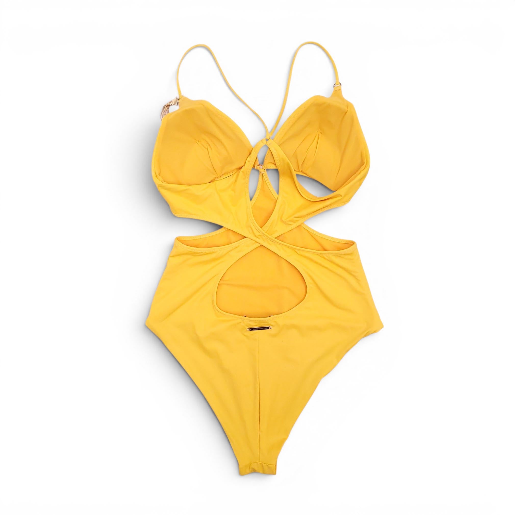 STELLA MCCARTNEY YELLOW BATHING SUIT - SIZE M