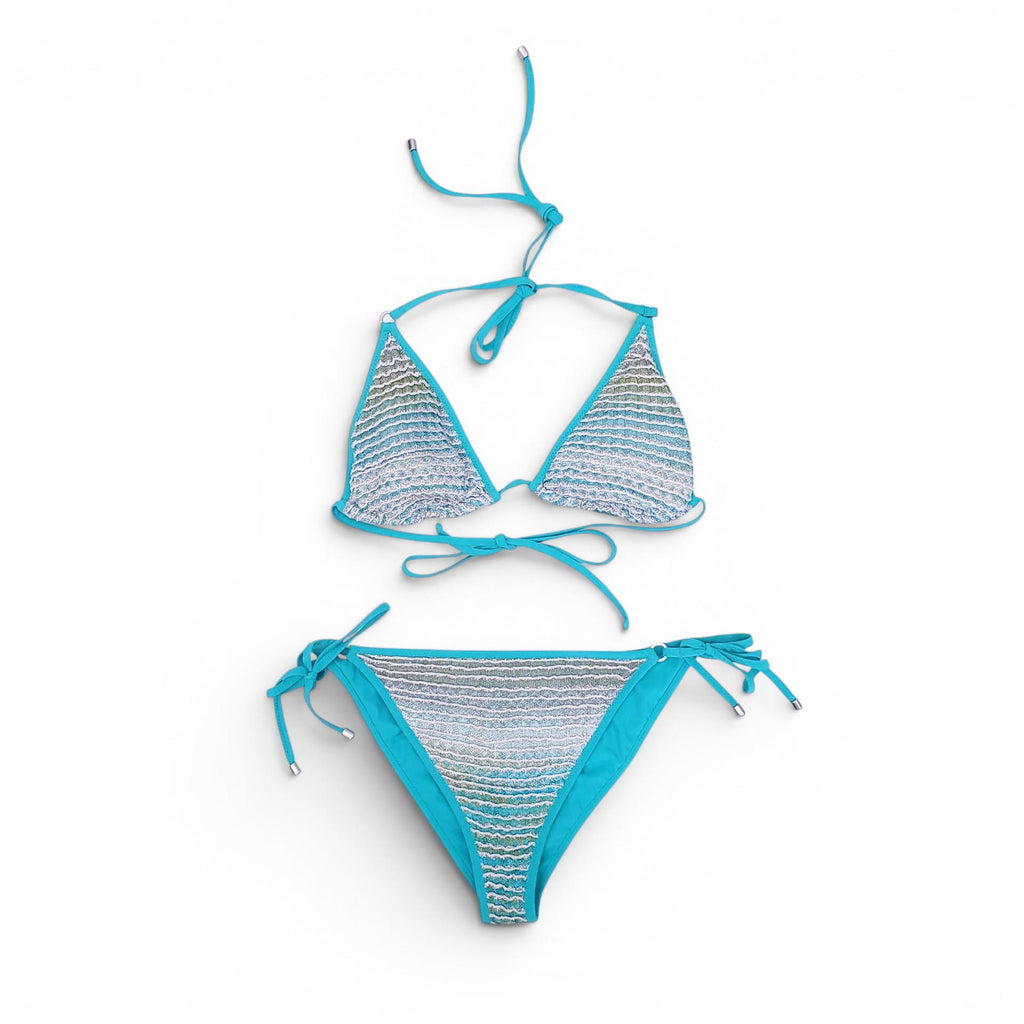 MISSONI METALLIC BIKINI - SIZE 40
