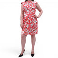 OSCAR DE LA RENTA FLORAL DRESS - SIZE 12