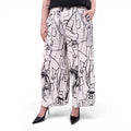 EMILIO PUCCI PATTERNED TROUSERS - SIZE 12