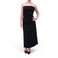 PROENZA SCHOULER BLACK BUSTIER DRESS - SIZE 8