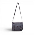 PRADA NYLON GREY CROSSBODY BAG