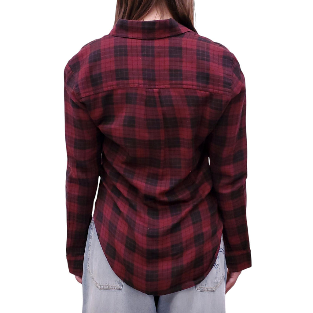 ISABEL MARANT ÉTOILE RED PLAID BLOUSE - SIZE 38