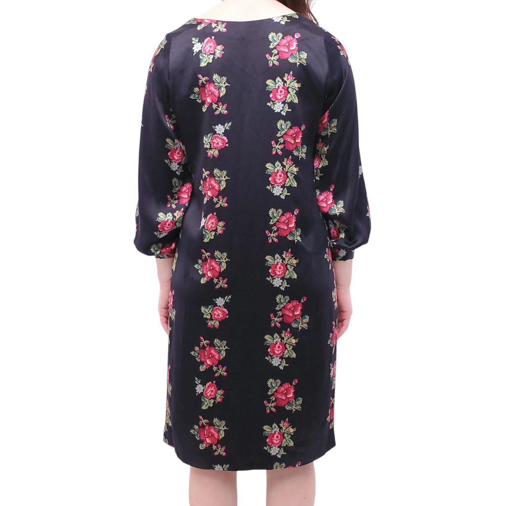 HORSES ATELIER ROSE PATTERNED DRESS - SIZE 2/M