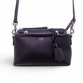 FENDI BLACK LEATHER BY THE WAY BAG