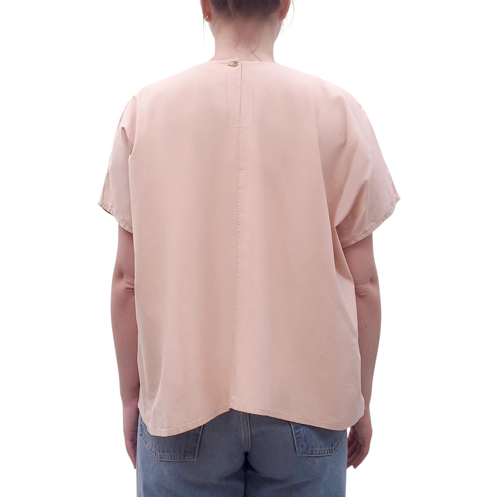 TOOGOOD BLUSH PINK BLOUSE - SIZE L