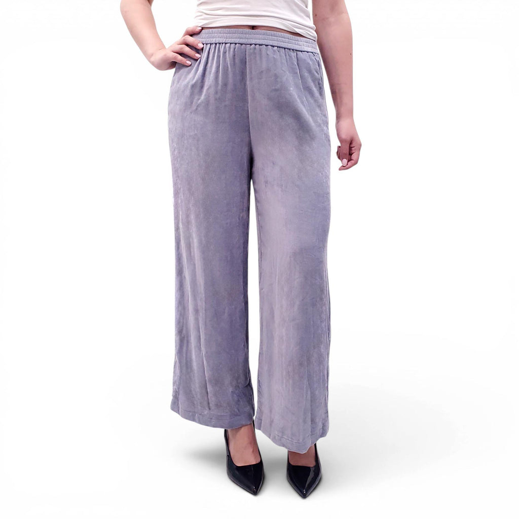 FORTE_FORTE VELVET STRETCH TROUSERS - SIZE M