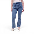 MAJE JEANS WITH BRAIDED DETAIL - SIZE 40