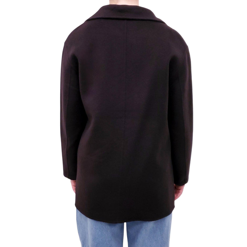 TOTEME BROWN WOOL JACKET - SIZE 34