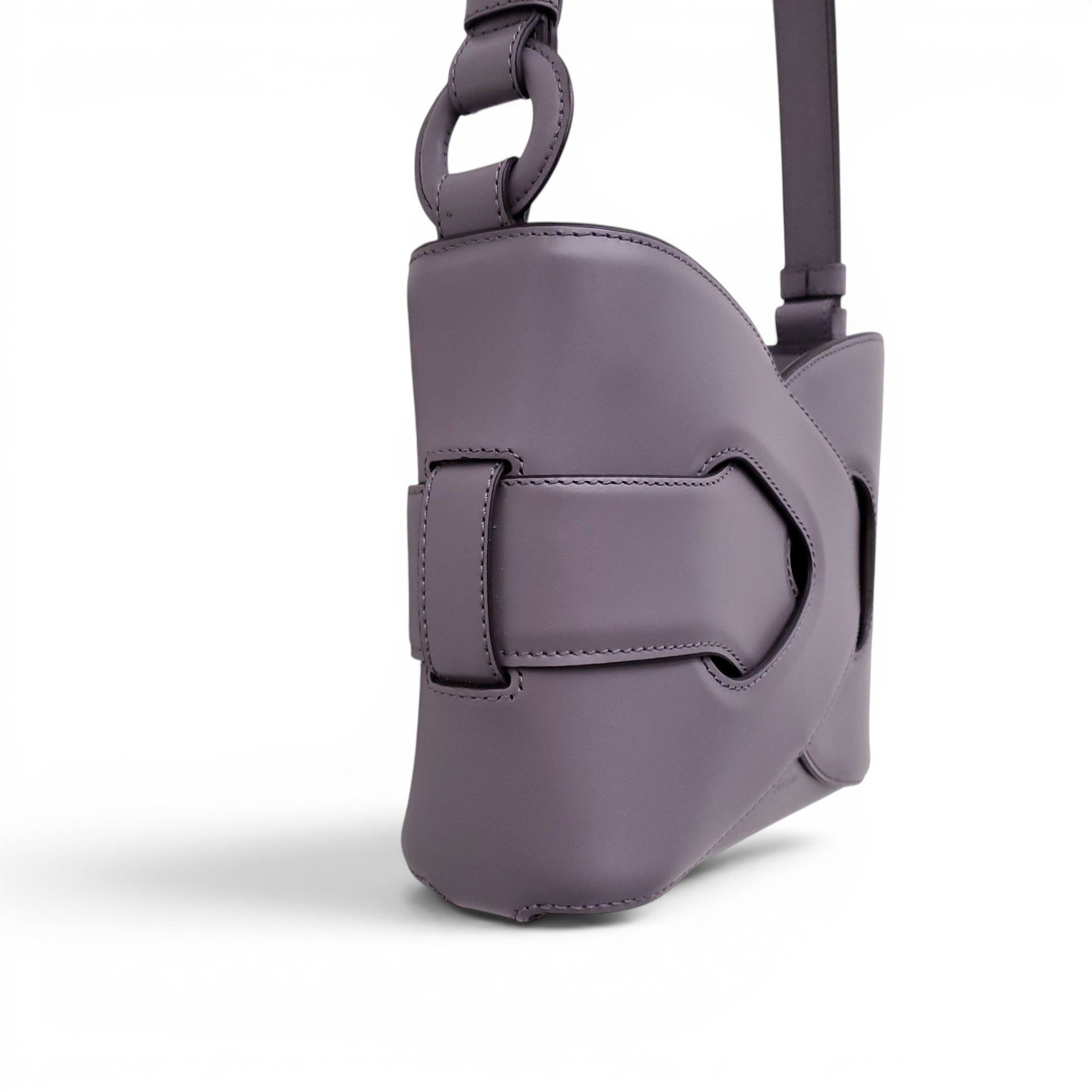 POLÈNE GREY NODDE BAG