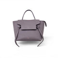 CELINE GREY LEATHER BELT BAG