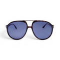 TOM FORD BLACK LARGE AVIATOR SUNGLASSES