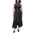 PACO RABANNE BLACK DRESS WITH ZIPPER - SIZE 38