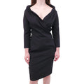 JEAN PAUL GAULTIER VINTAGE BLACK SCOOP NECK DRESS - SIZE S
