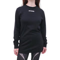 OFF-WHITE BLACK LOGO LONG SLEEVE SHIRT - SIZE S