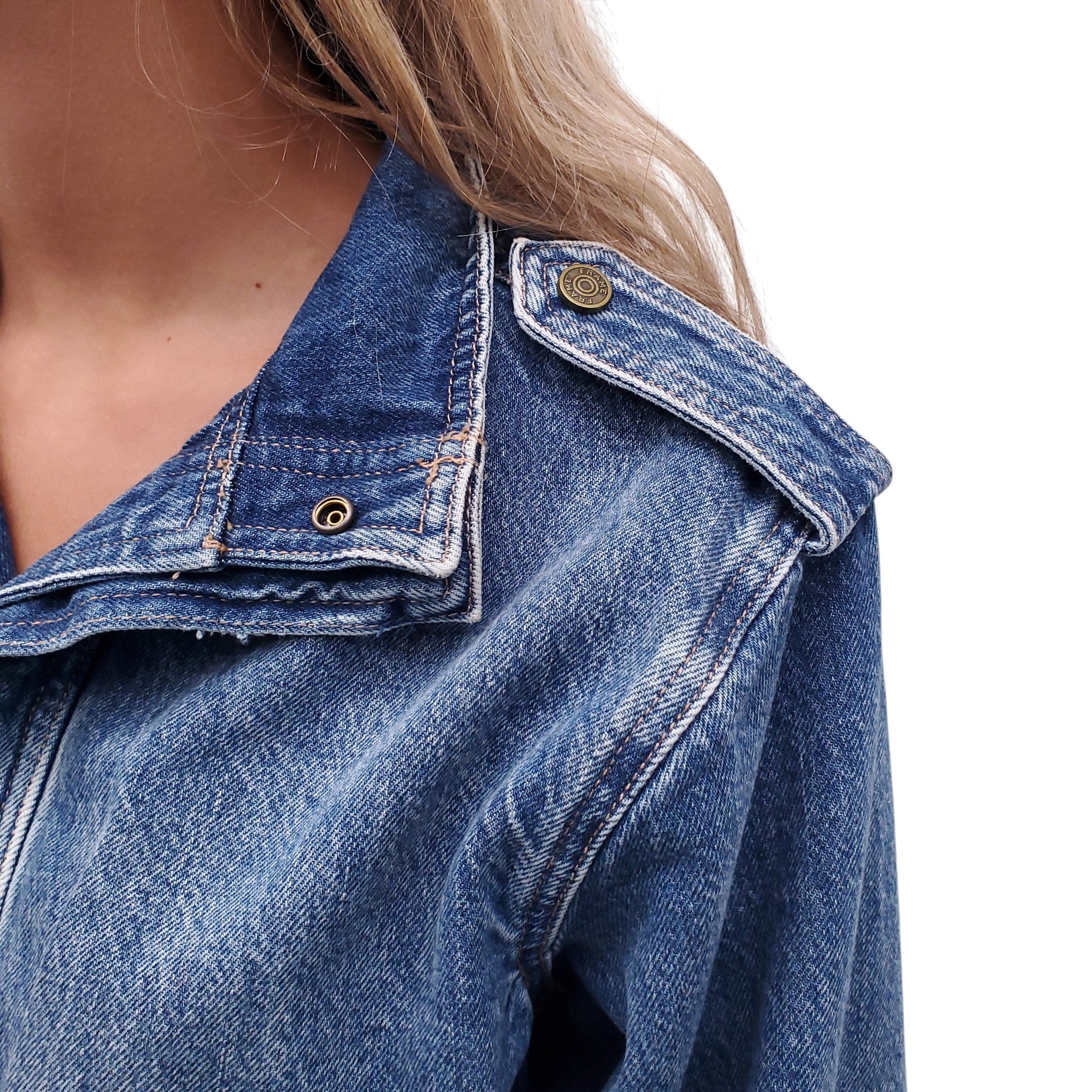 FRAME DENIM JACKET - SIZE XXS