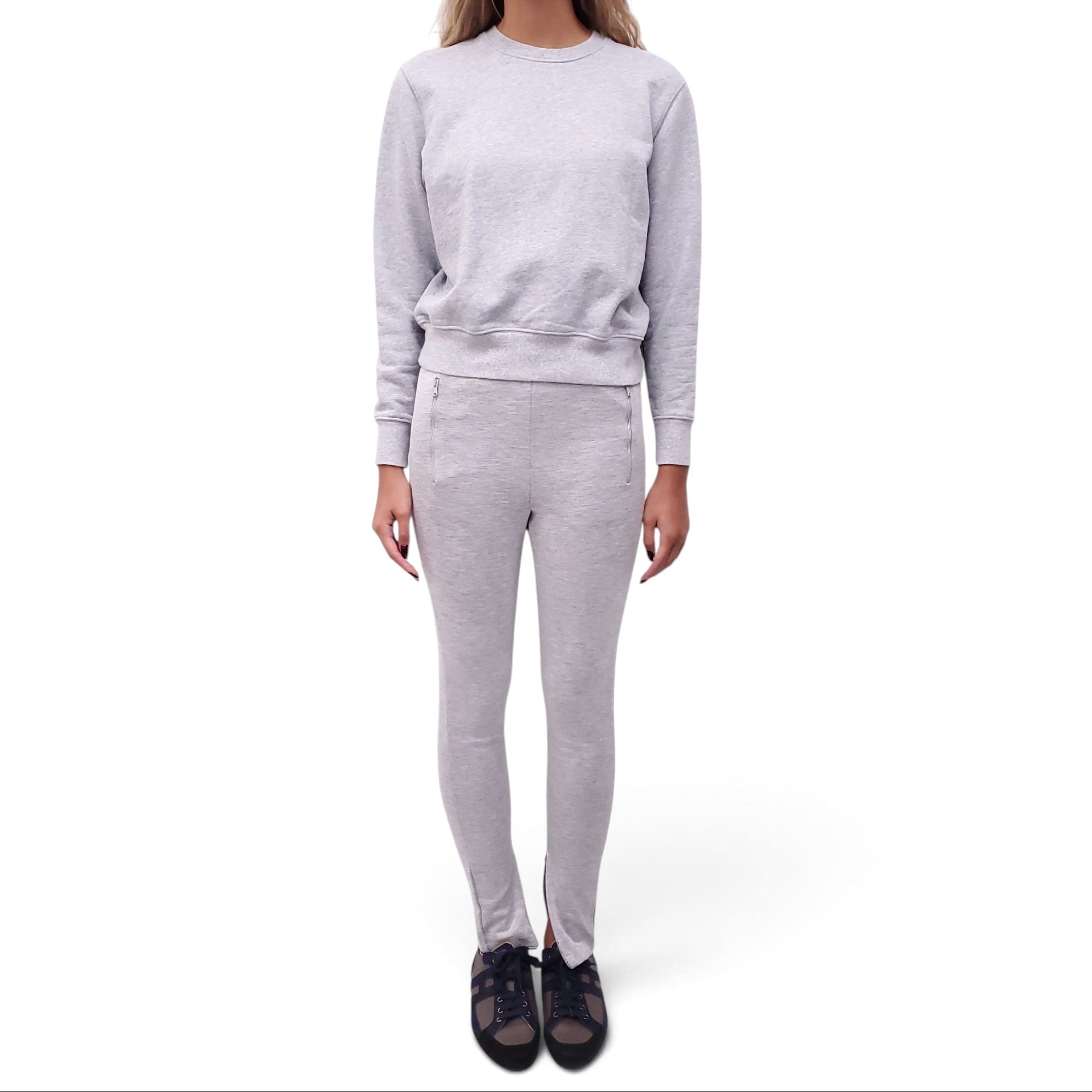 WARDROBE.NYC GREY SWEATSUIT - SIZE XS