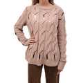 HELMUT LANG CAMEL KNIT SWEATER - SIZE S