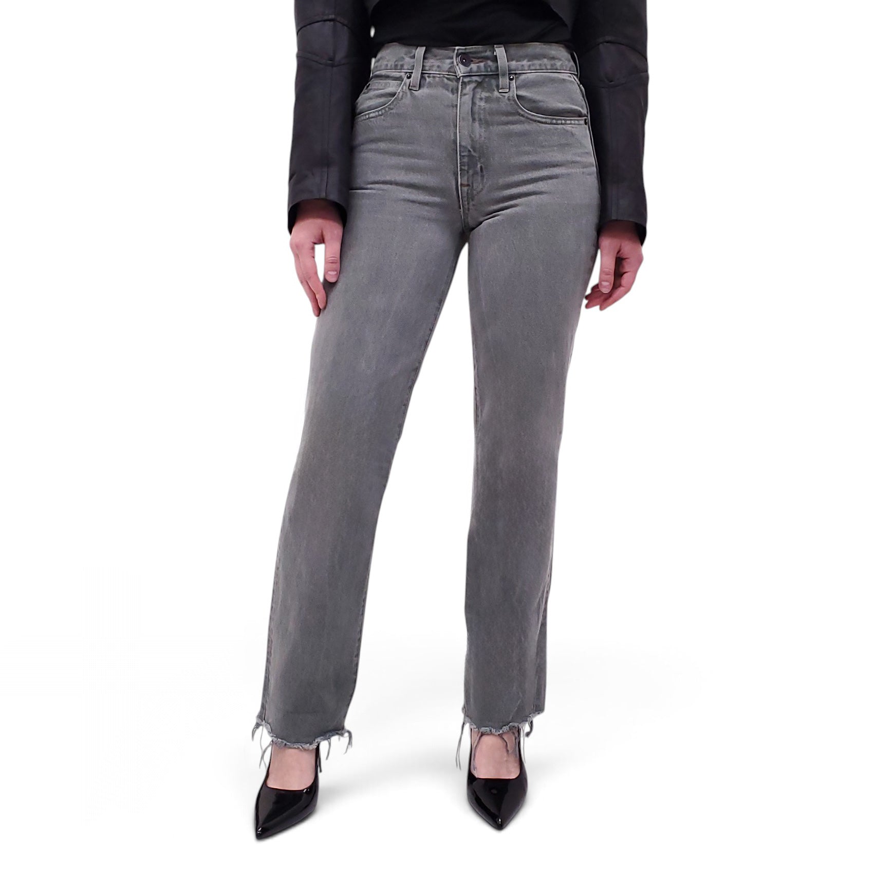 SLVRLAKE GREEN JEANS - SIZE 24