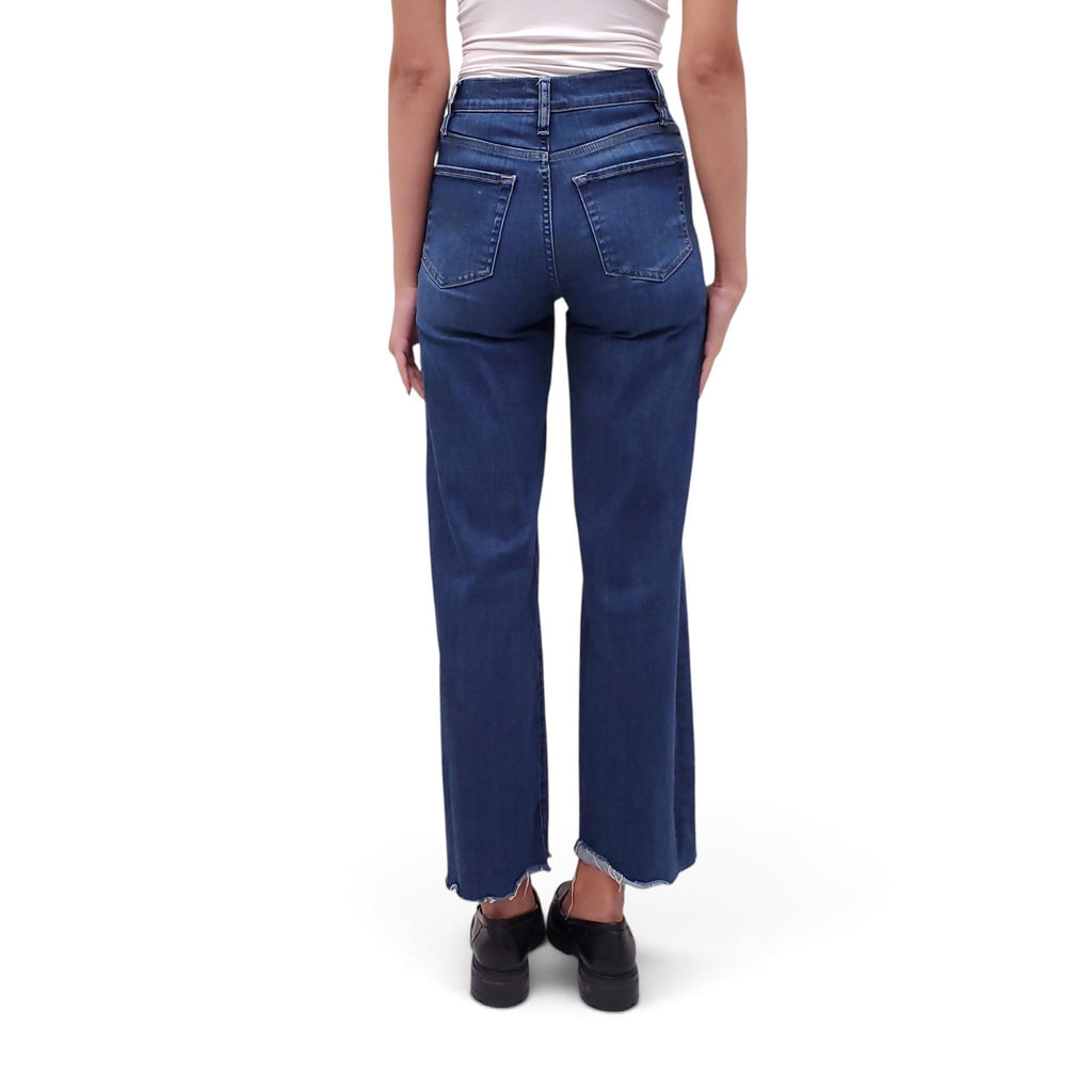FRAME MEDIUM WASH 'LE SLIM PALAZZO' JEANS - SIZE 24