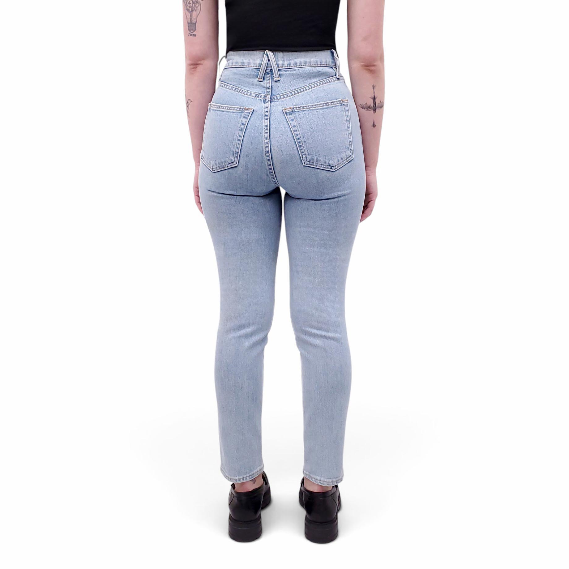 SLVRLAKE LIGHT WASH JEANS - SIZE 25