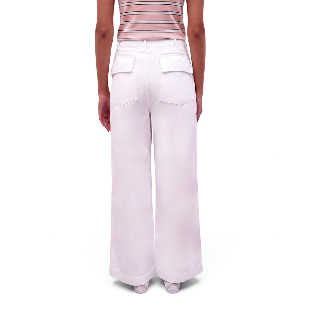NILI LOTAN WHITE CARGO PANT - SIZE 10
