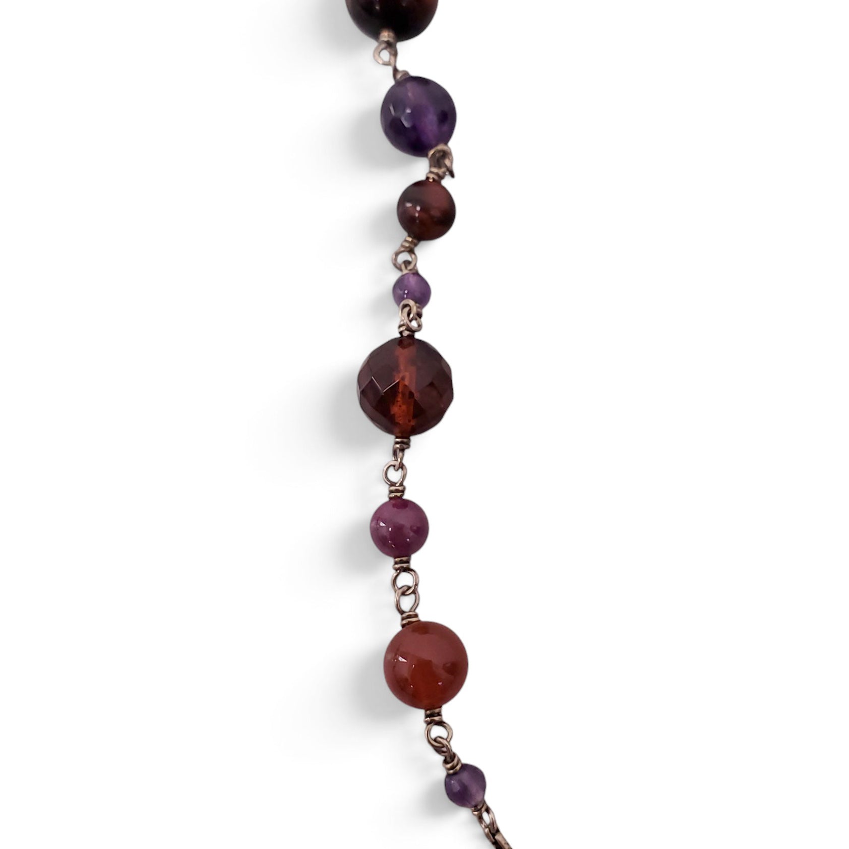 DAVID YURMAN MULTI-STONE QUATREFOIL NECKLACE