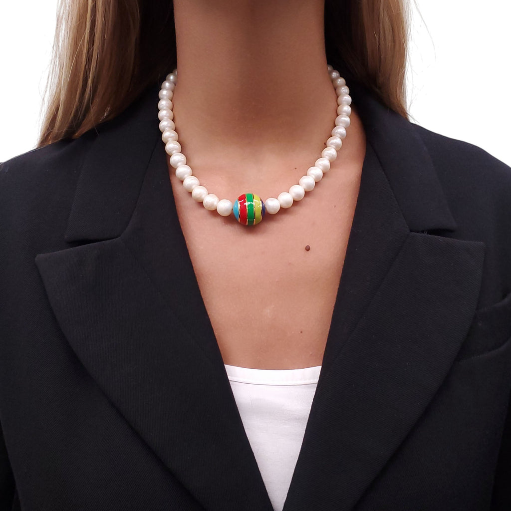 TIMELESS PEARLY PEARL NECKLACE