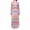 MISSONI MARE RAINBOW COVERUP DRESS - SIZE 40