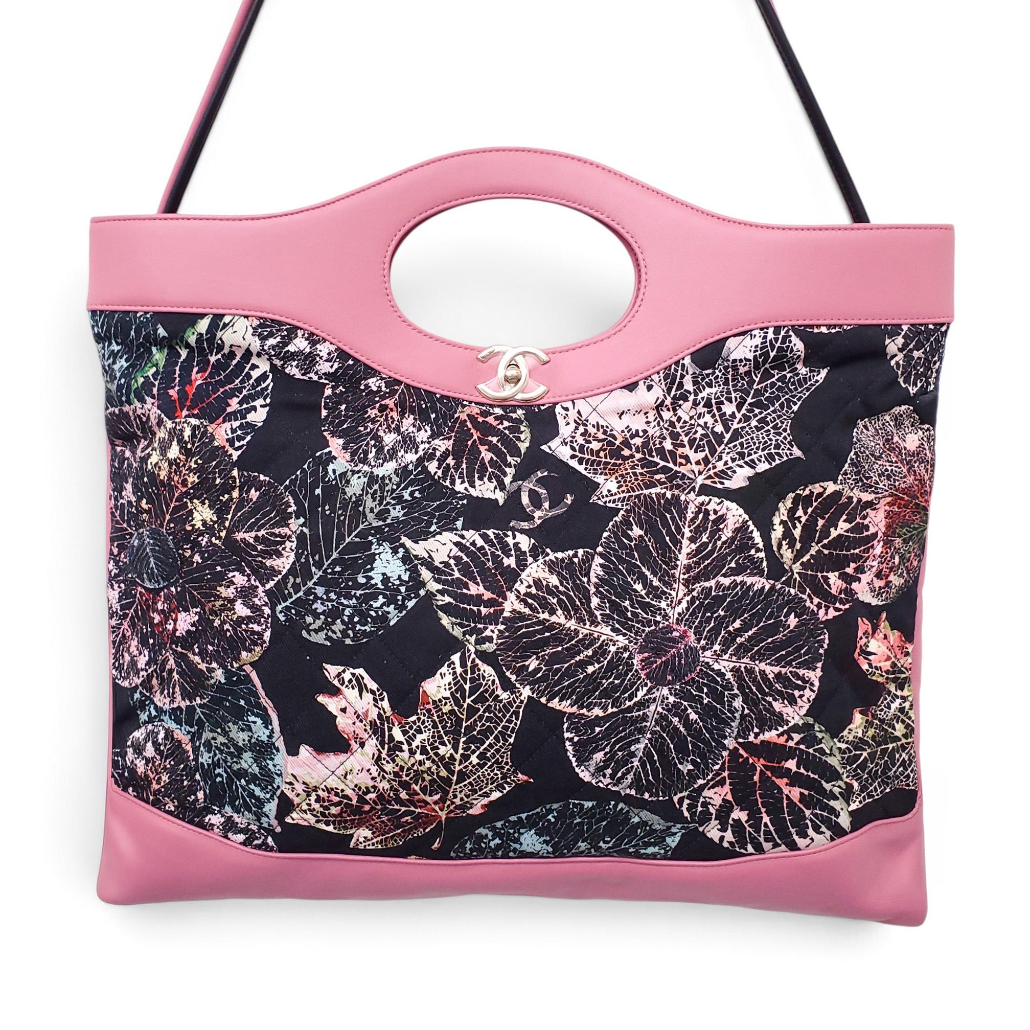 CHANEL FLORAL LARGE 31 SHOPPING BAG