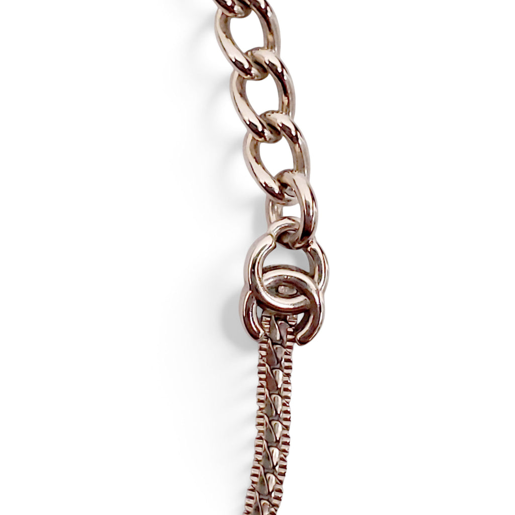CHANEL LOGO THIN CC LOGO CHOKER