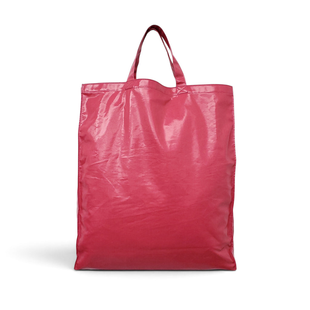 GUCCI VINYL CRYSTAL MONTECARLO VERTICAL TOTE PINK