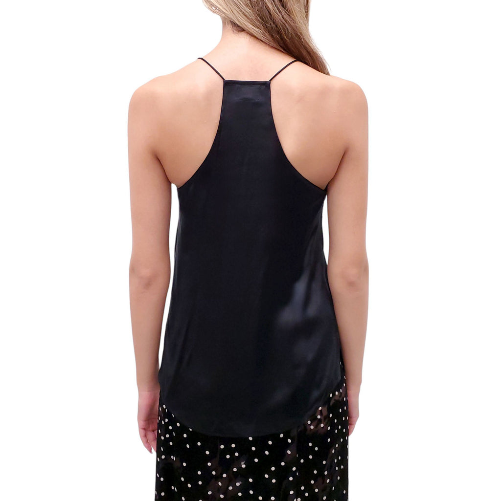 CAMI NYC BLACK TANK TOP WITH LACE - SIZE XS