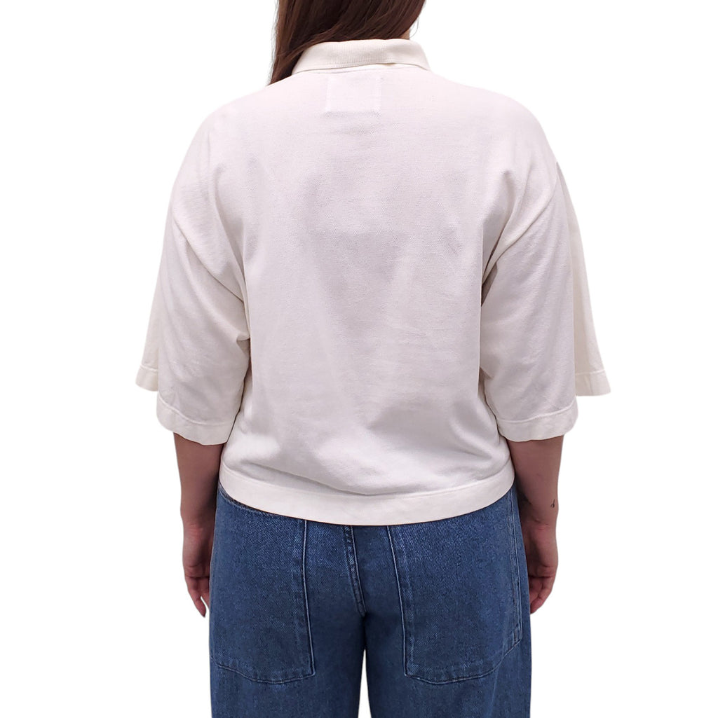 CITIZENS OF HUMANITY WHITE POLO - SIZE M