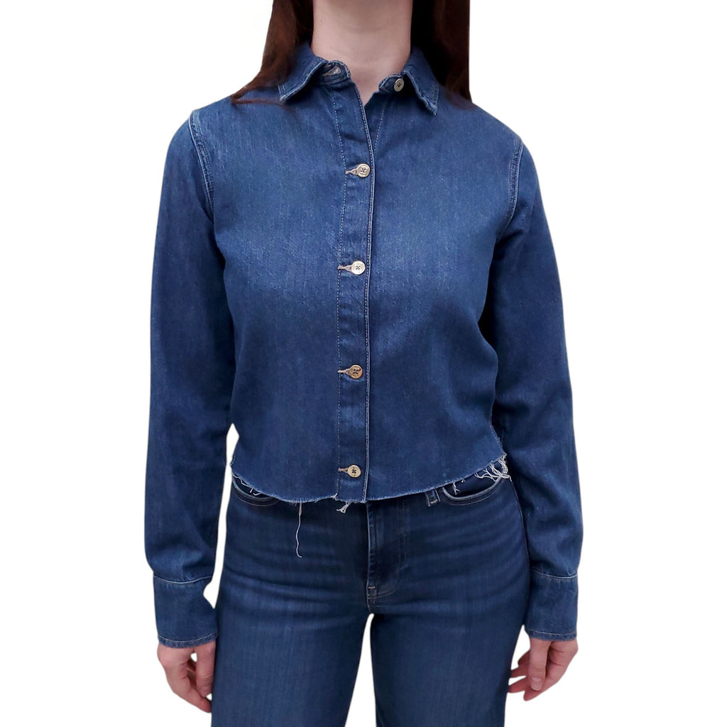 DL1961 DENIM BLOUSE - SIZE XS