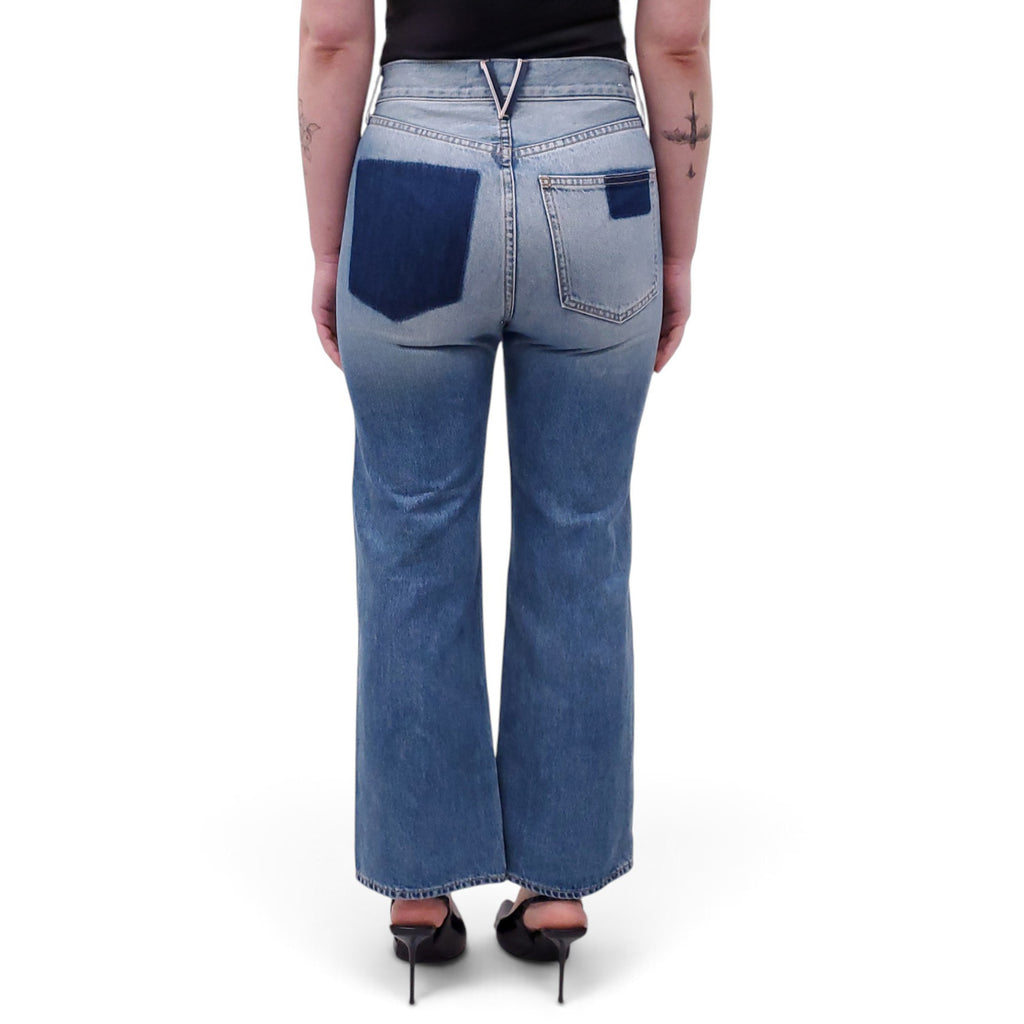 VERONICA BEARD ‘DYLAN STRAIGHT LEG ANKLE HIGH RISE’ - SIZE 26