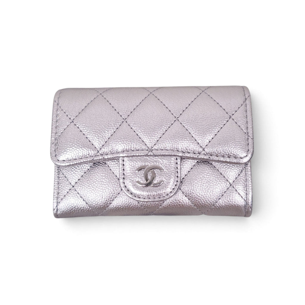 CHANEL SILVER CARD HOLDER