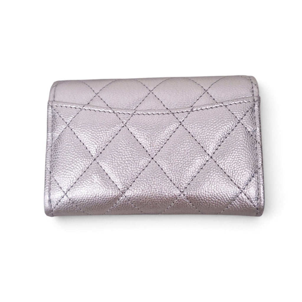 CHANEL SILVER CARD HOLDER