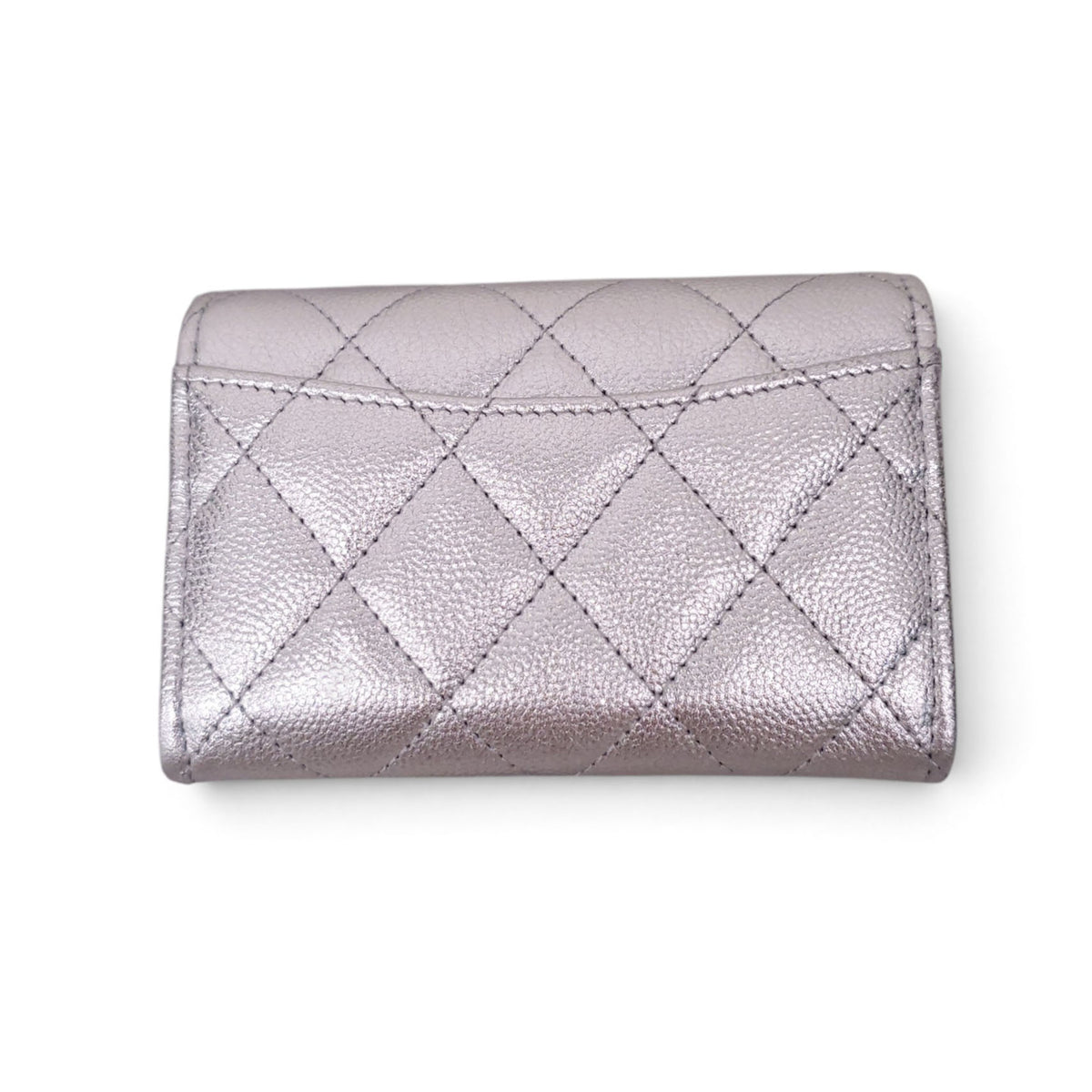 CHANEL SILVER CARD HOLDER
