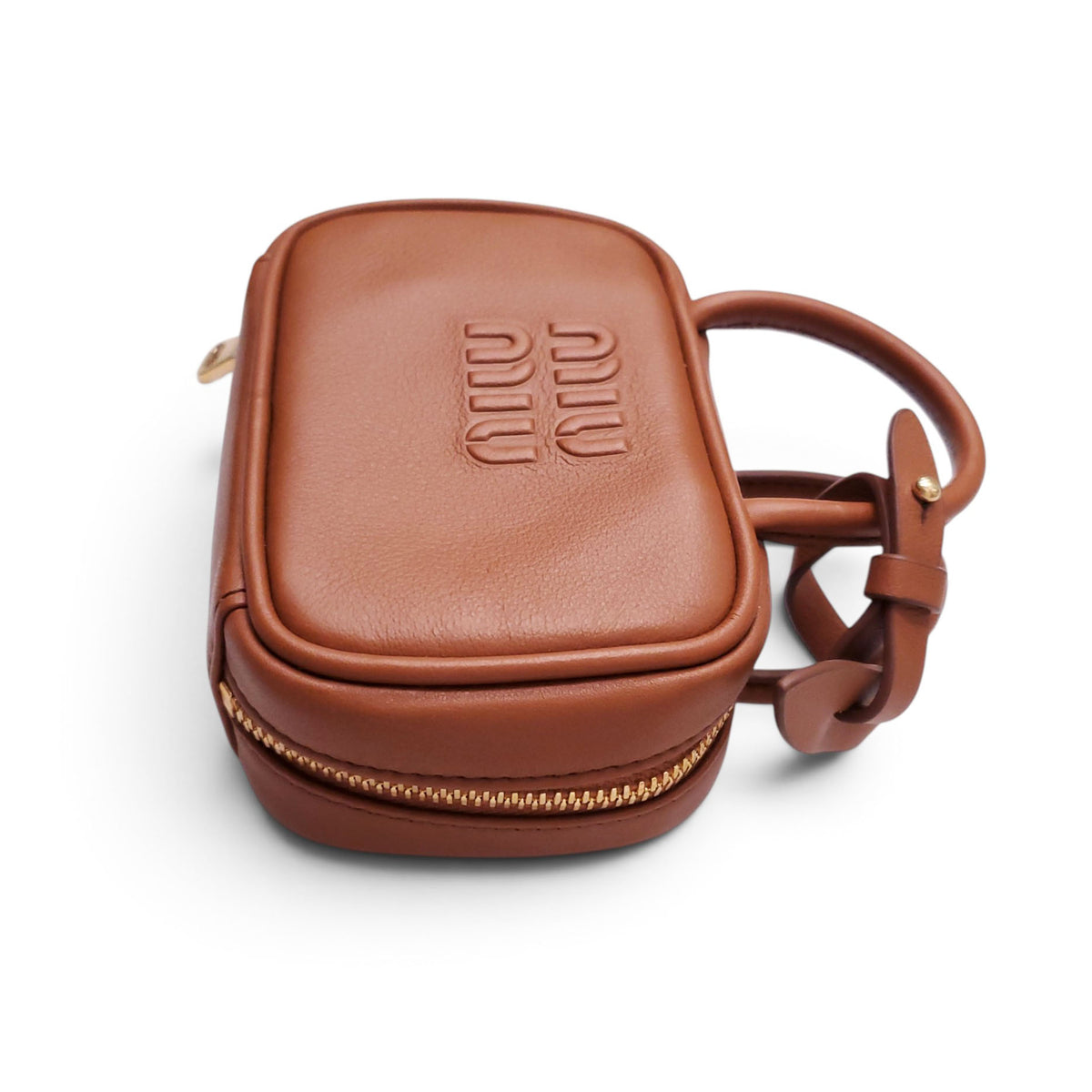 MIU MIU BEAU LEATHER MICRO BAG