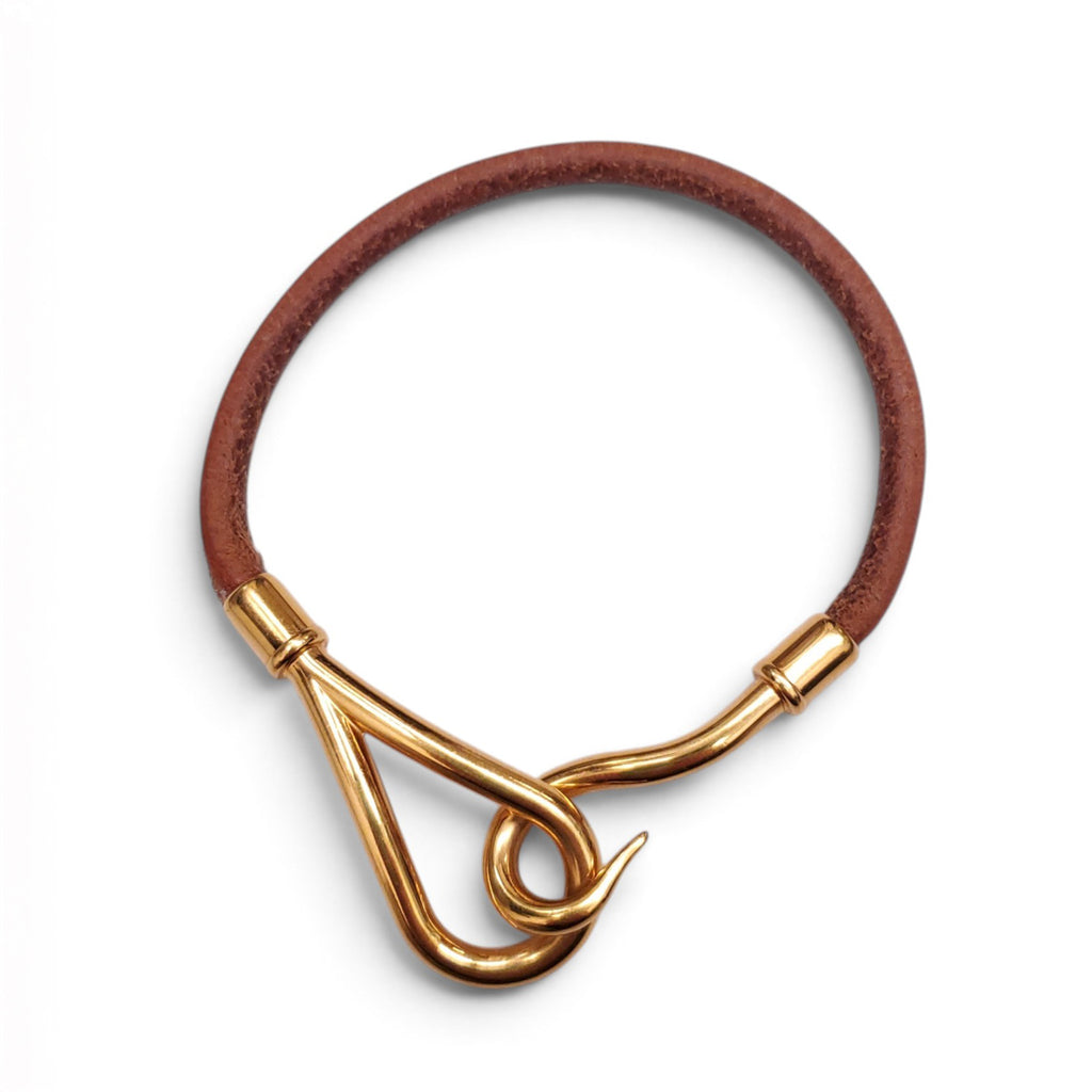 HERMÈS 3 PIECES LEATHER BRACELET SET